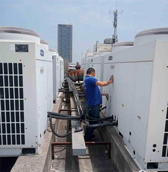 绥江中央空调制热和不制冷系统维修方法