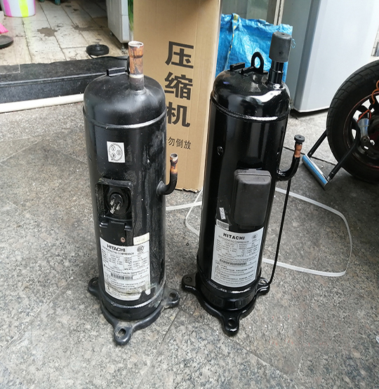 绥江中央空调压缩机的更换维修